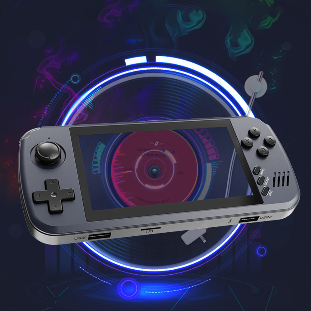 POWKIDDY X39Pro 4.3 Inch IPS Screen Handheld Video Game Console Support Wired / Wireless Controller (without Memory Card)