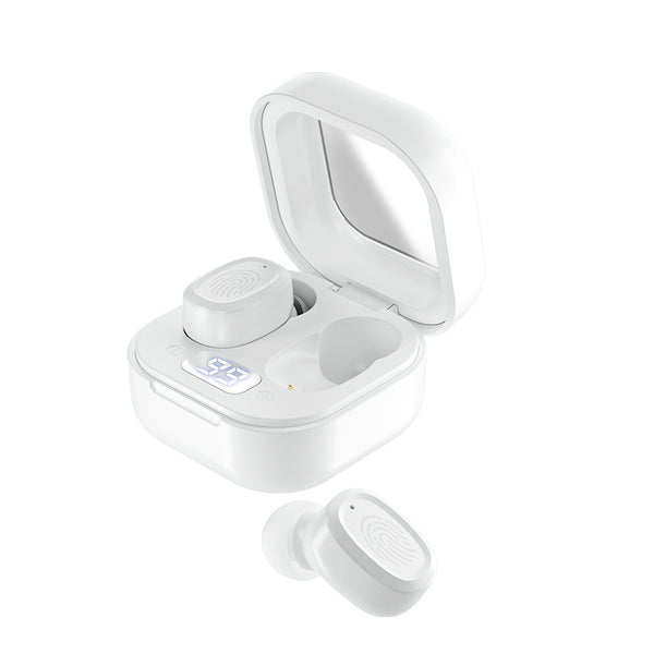BY18 Digital Display Bluetooth Headphone Wireless Headset with Charging Case