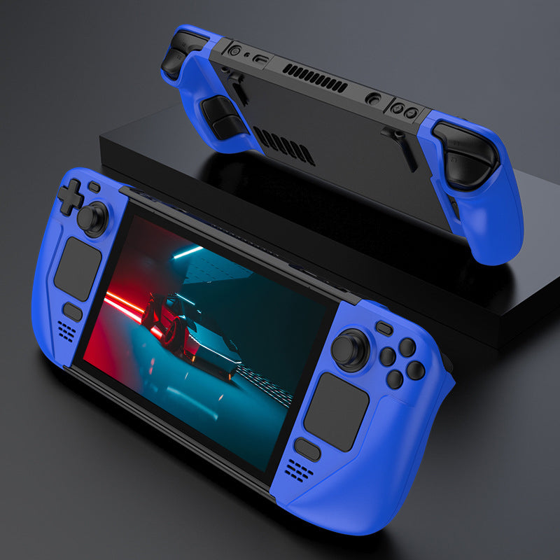 For Steam Deck Frosted PC Protective Case Detachable Game Console Anti-drop Shell