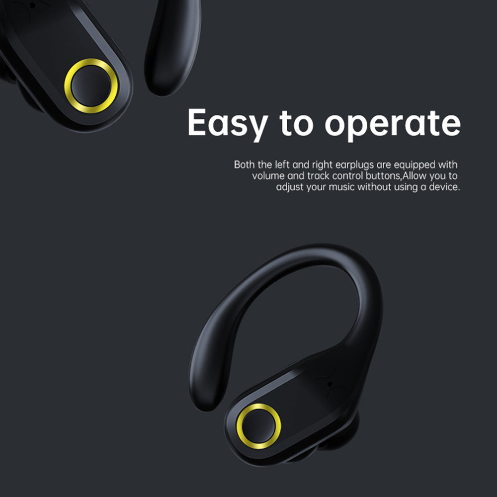 J10 Wireless Bluetooth Headset IPX5 Waterproof Headphones ANC+ENC Dual Noise Cancelling TWS Earbuds