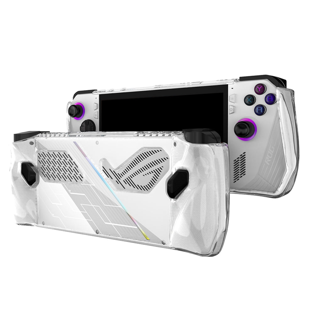 Soft TPU Transparent Shell for Asus ROG Ally Handheld Game Console Protective Case