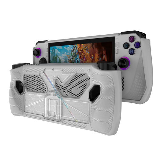 TPU+PC Case for Asus ROG ALLY Game Console Anti-drop Protective Cover with PC Kickstand