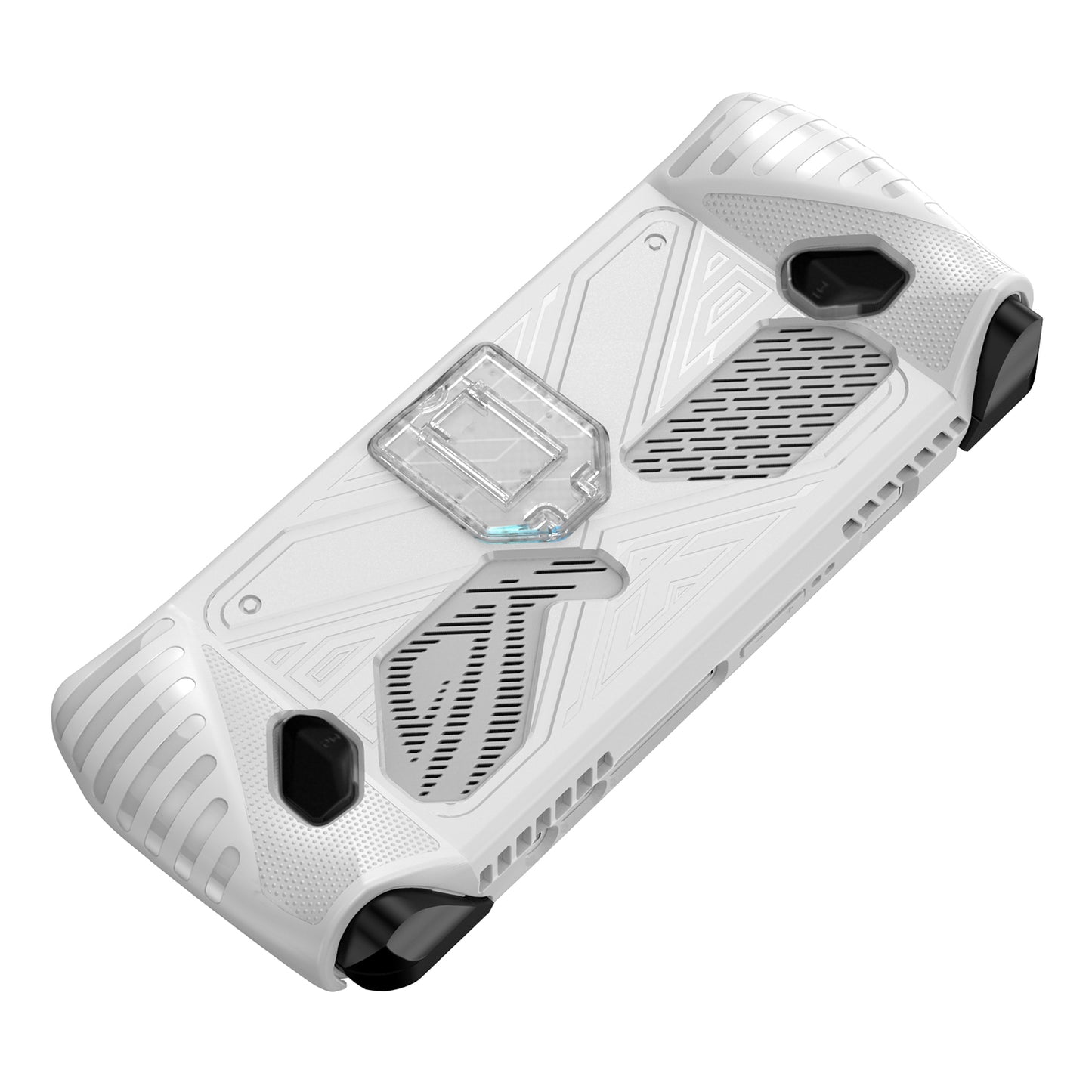 For Asus ROG ALLY Game Console Soft TPU Case Anti-drop Protective Cover with PC Kickstand