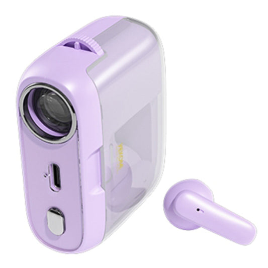 WEKOME S28 Projector Bluetooth Headset Lightweight Headphone Portable TWS Wireless Earbuds