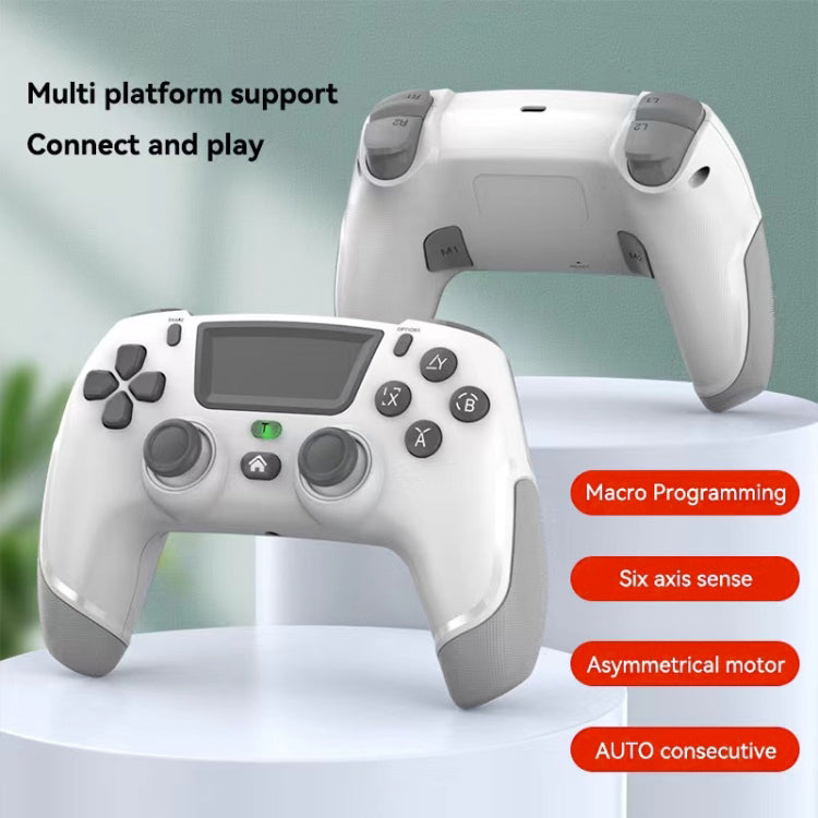 P06 Wireless Game Controller with Six Axis Gyroscope Dual Vibration Gamepad for PS4 / Switch / PC / TV
