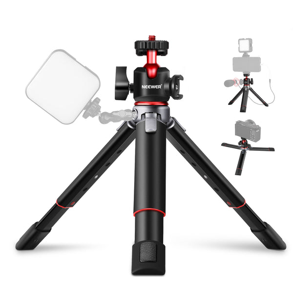 NEEWER NW-991 Camera Tripod Foldable Aluminum Alloy Handheld Stick for Live Streaming Vlogging