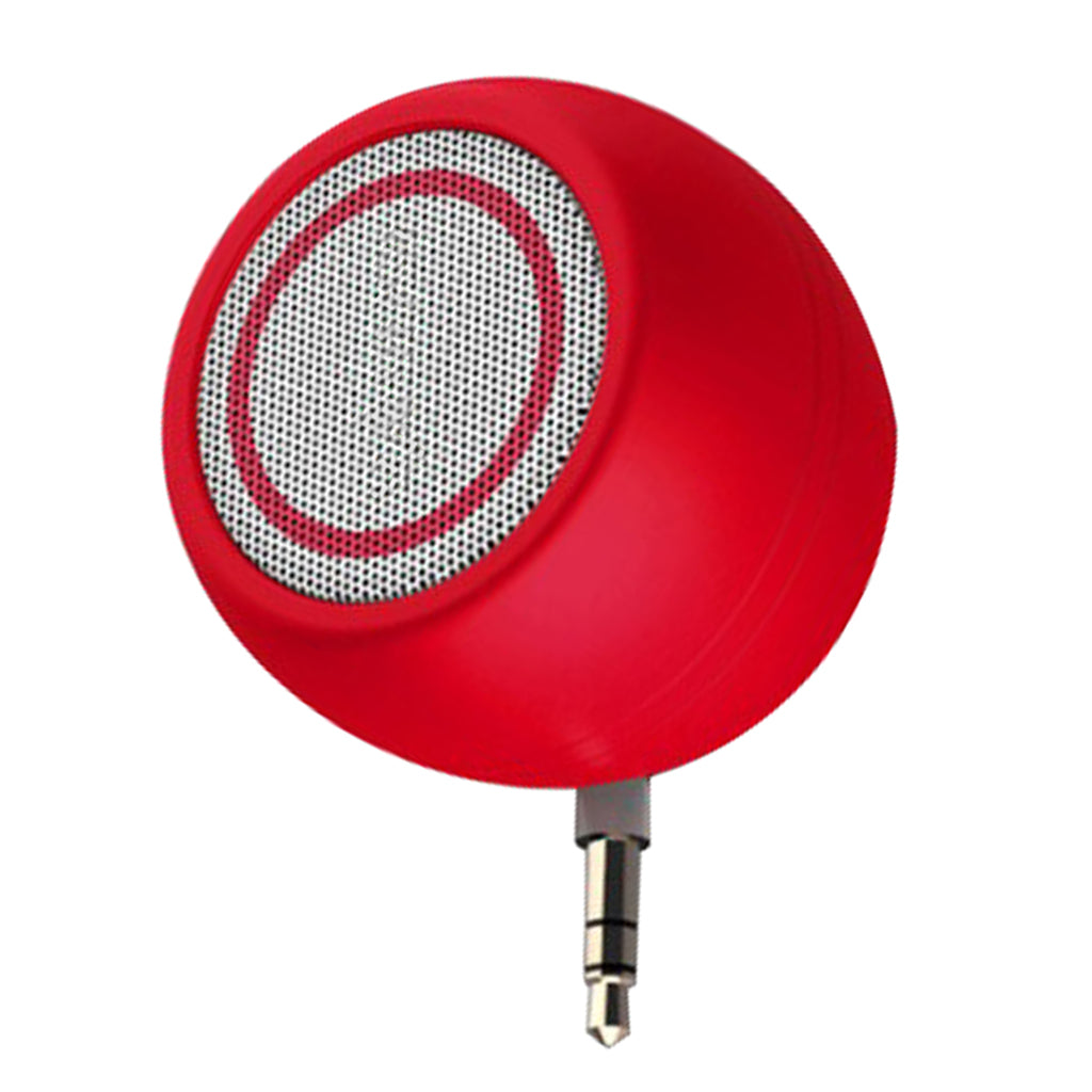 A5 Portable Stereo Mini Speaker 3.5 mm Audio Jack Wireless Plug-in Speaker for Phones Tablets Laptops