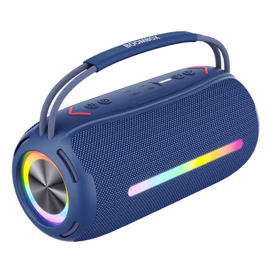X360 20W Powerful Outdoor Speaker RGB Colorful LED TWS Stereo Bluetooth Subwoofer with FM Radio