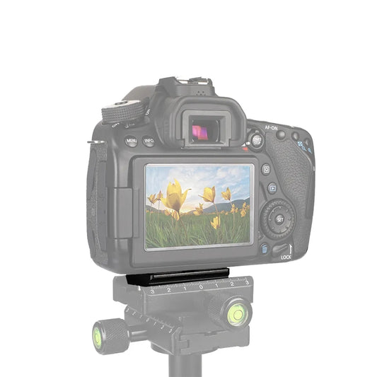 PU-50 Universal Camera Bottom Aluminum Alloy 1 / 4 Screw Quick Release Plate