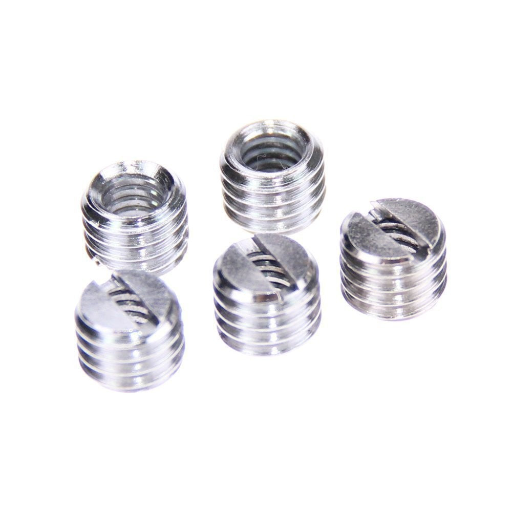 225 1 / 4 UNC to 3 / 8 UNC Iron Screw Adapter Camera Tripod Ball Head Quick Release Plate Mount Converter