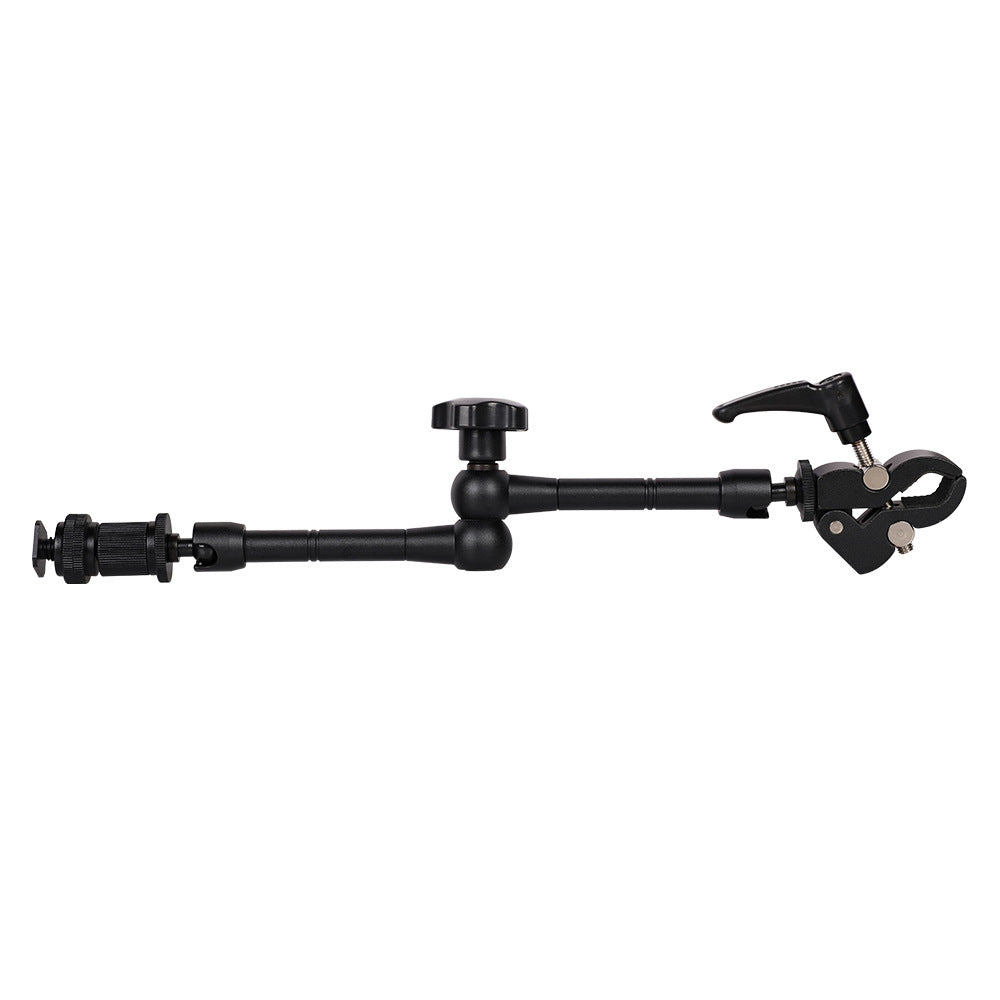 J025 Crab Clamp Super Clamp with 1 / 4 3 / 8 Thread for DSLR Rig LCD Monitor LED Light Tripod Magic Arm