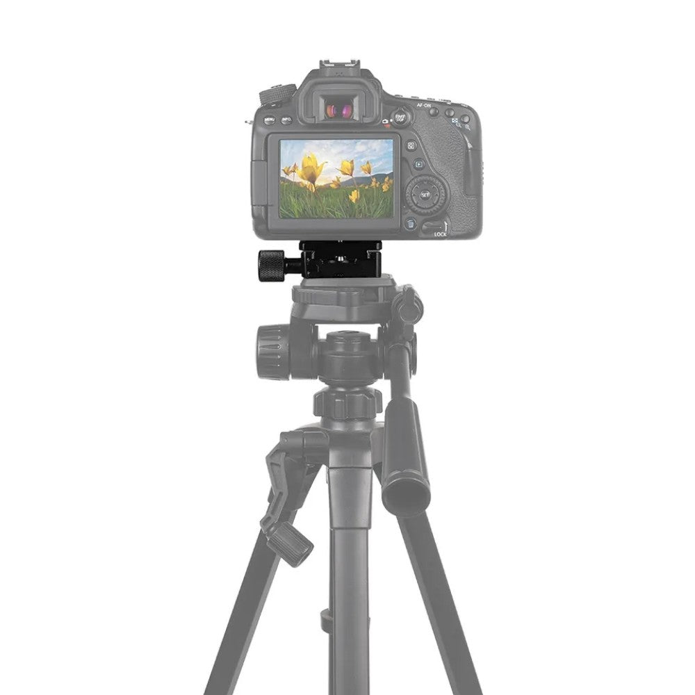 K30 1 / 4 Quick Release Plate Aluminum Alloy Clamp Adapter Mount Tripod Ball Head Adapter Mount
