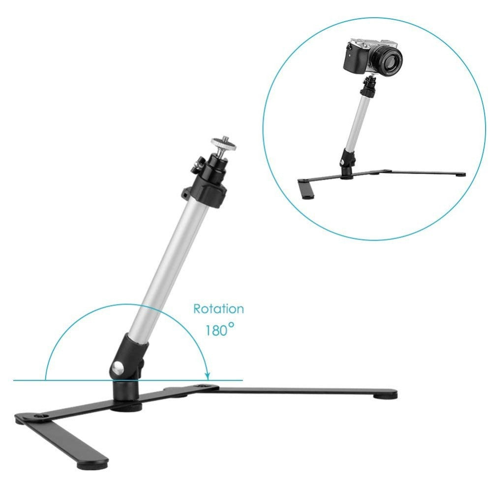 A103 Self-Mounting Digital Camera Mount Holder Portable Video Mini Tripod Stand Lightweight Adjustable Tripod