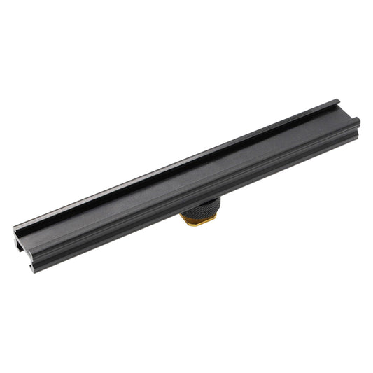 E046 For Nikon / Canon / Sony Camera 20cm Aluminum Alloy Cold Shoe Extension Rail for Fill Light Microphone