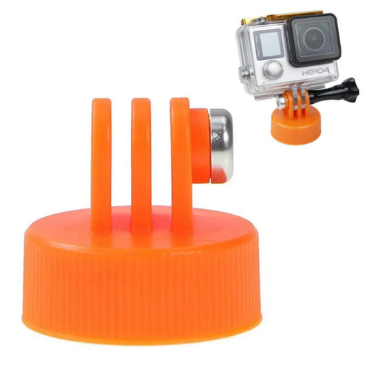 GP201 DIY Water Bottle Cover Adaptor for GoPro Sports Camera Bottle Cap Converter for Xiaoyi 2nd