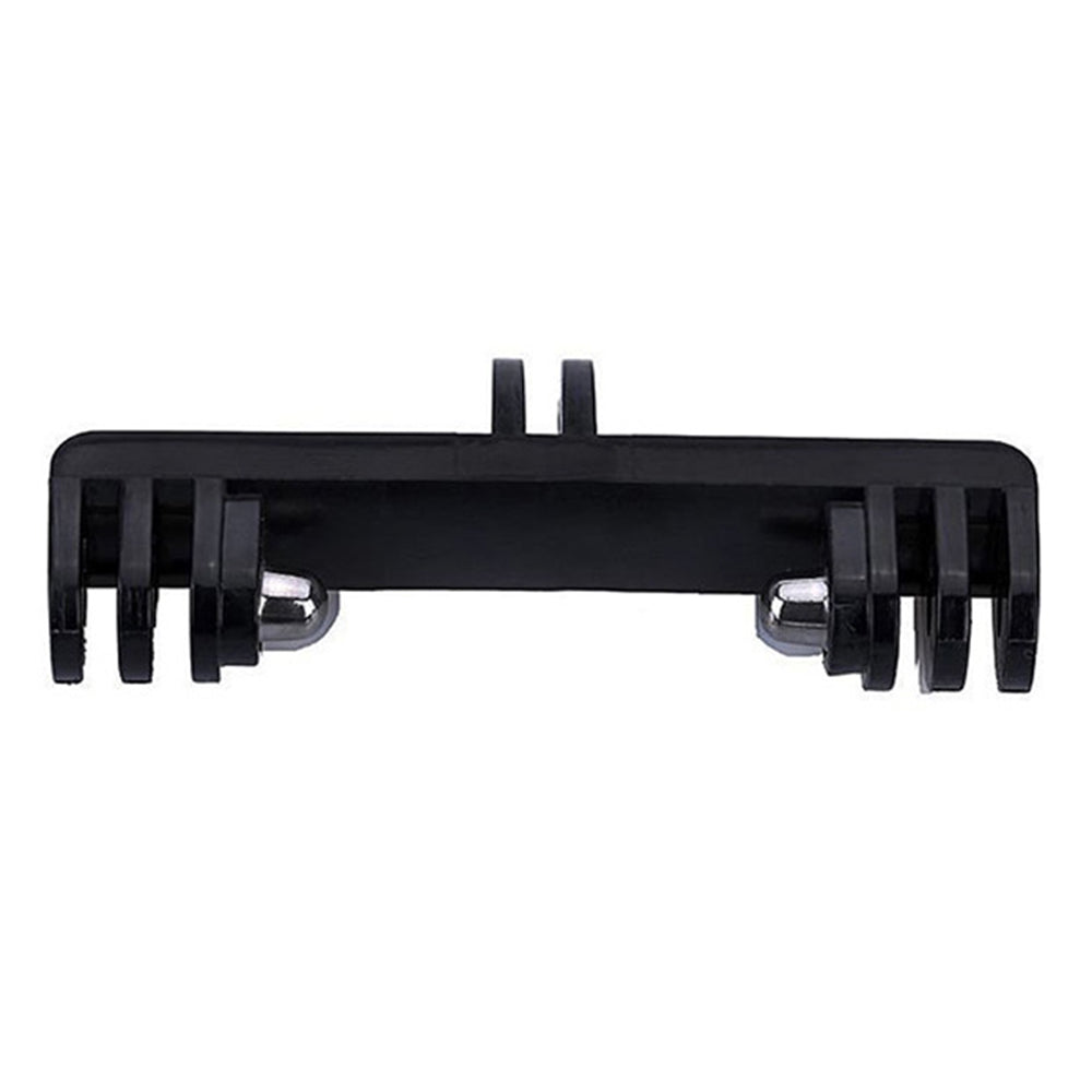GP245 For Xiaoyi SJCAM Fill Light Camera Microphone Adapter Dual Head Camera Mount for GoPro Hero