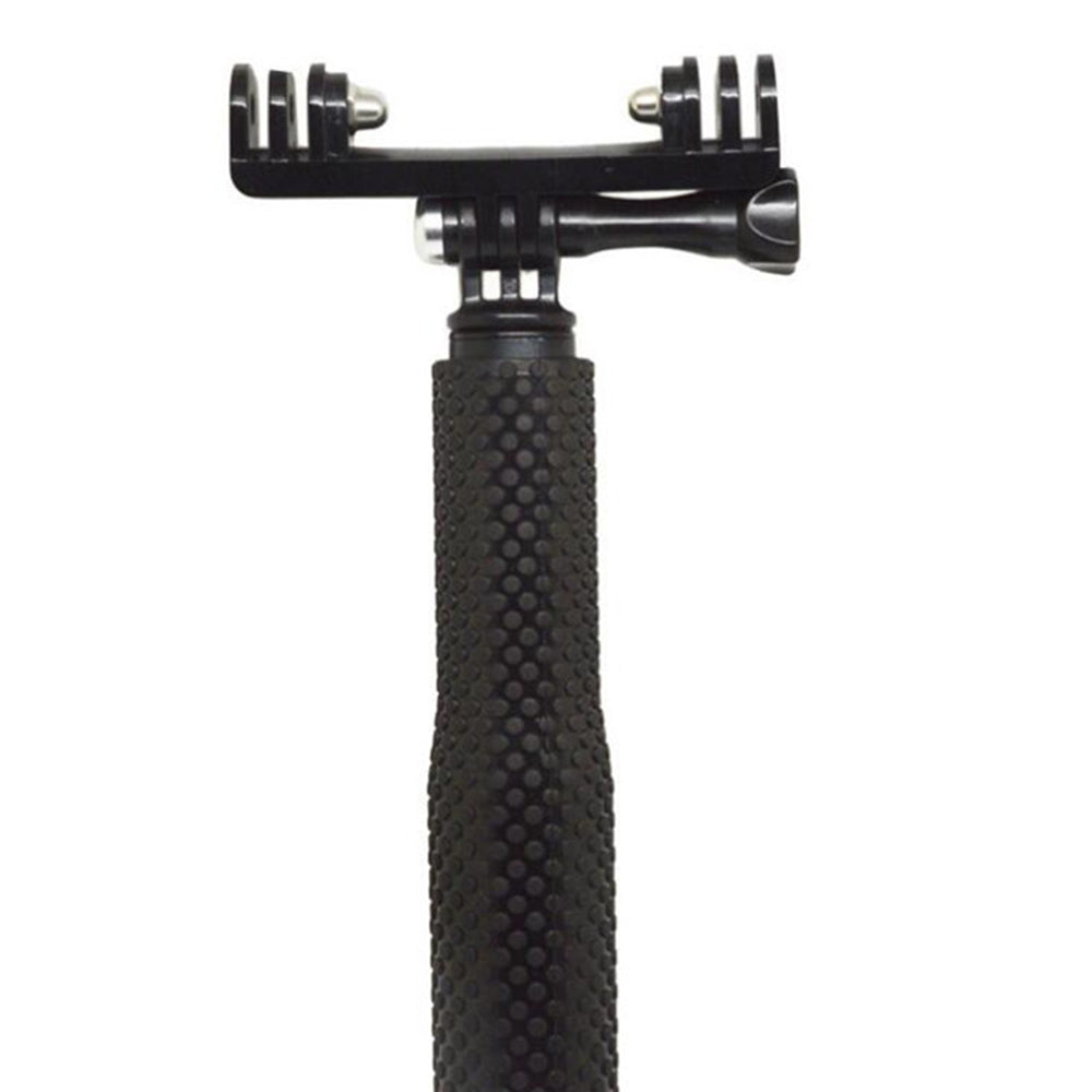 GP245 For Xiaoyi SJCAM Fill Light Camera Microphone Adapter Dual Head Camera Mount for GoPro Hero