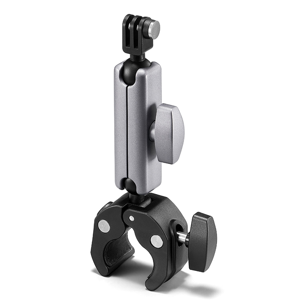 Motorcycle Handlebar Bike Mount Clamp Clip Aluminum Alloy Nylon Camera Holder for GoPro Hero 10 9 / Insta360 /