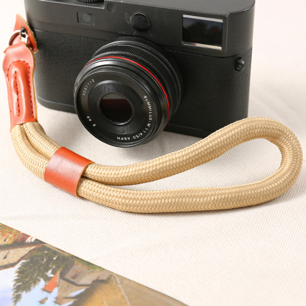 SZ02 SLR Camera Hand Strap Camera Carrying Lanyard Anti-lost Braided Wrist Rope