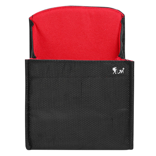 Waterproof Canvas Camera Bag for Sony Canon Nikon Accessory Storage Pouch Sleeve Protection Case (Size: S)