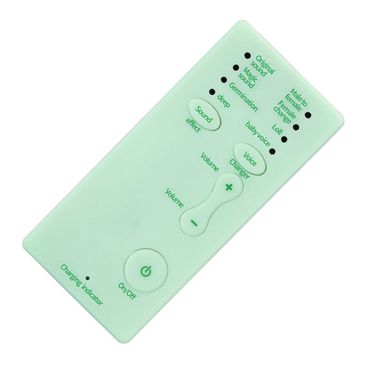 M1 Sound Card Changer Portable Mini Voice Changer for Live Streaming, Gaming