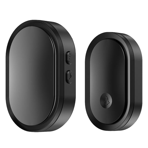CACAZI A99 Wireless Doorbell Home Waterproof 300M Remote Door Bell, 1 Receiver and 1 Transmitter (without Battery)