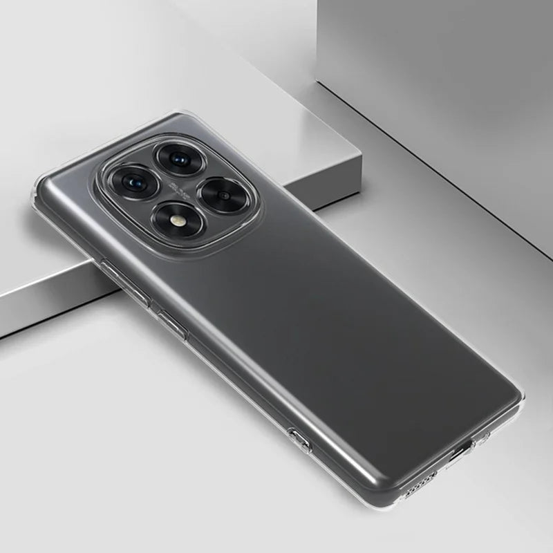 For Xiaomi Redmi Note 14 Pro 5G / Poco X7 5G Case Ultra-Thin Flexible TPU Clear Phone Cover