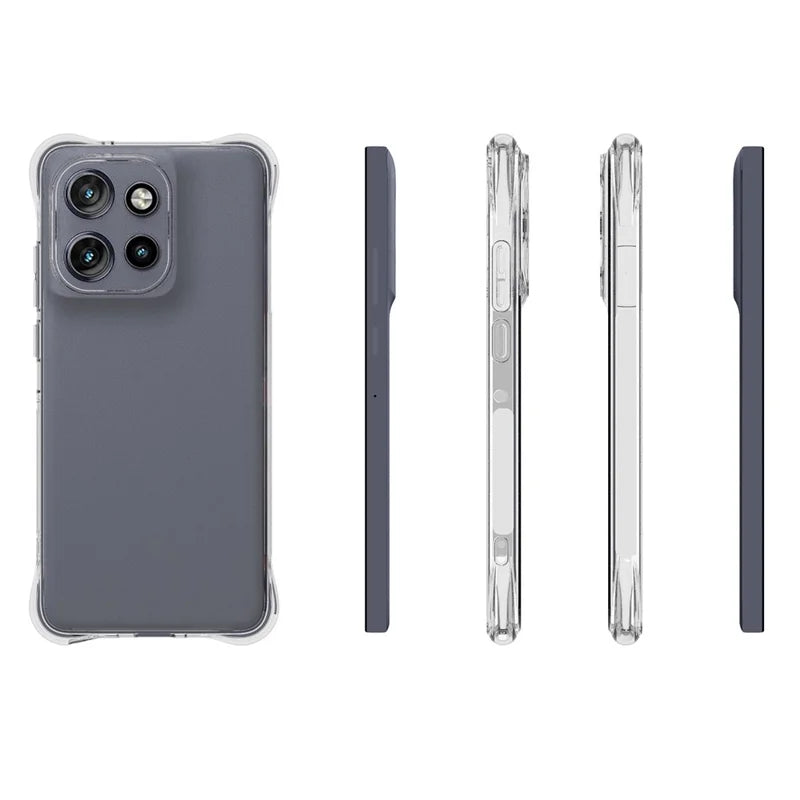 Phone Case For Motorola Edge 50 Neo 5G / Moto S50 5G / ThinkPhone 25 5G TPU Phone Case Non-Slip Transparent Mobile Phone Cover