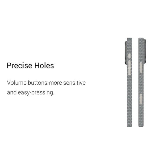 KZDOO For iPhone 16 Case Aramid Fiber Phone Cover Support Wireless Charging