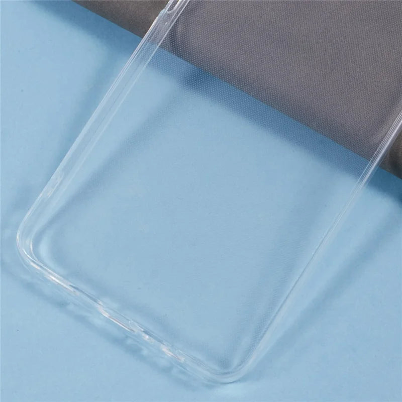 For Samsung Galaxy A06 Shockproof Case 1.5mm Thickness Clear TPU Phone Cover