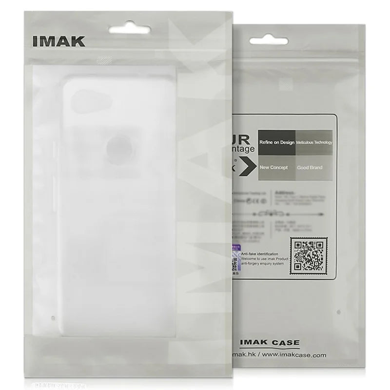IMAK UX-4 Series for Infinix Hot 30i / Hot 30i NFC X669C X669D Case Straight Frame Four Corner Shockproof Clear TPU Cover
