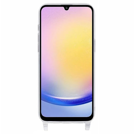 For Samsung Galaxy A15 4G / 5G Case TPU 1.8mm Clear Phone Cover with Lanyard Holes