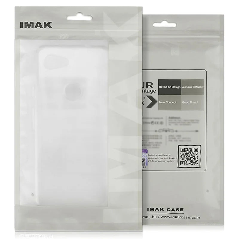 IMAK UX-4 Series for Honor Magic6 5G Case Straight Frame Four Corner Shockproof Clear TPU Cover
