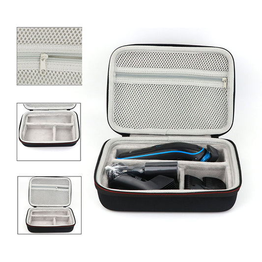 For Braun MGK3020 / 3060 / 3080 Hair Clipper Razor Zipper Storage Bag Shockproof EVA Handbag