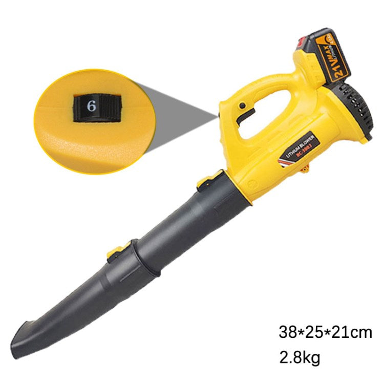6-Speed Electric Snow Blower Handheld Leaf Dust Sweeper Garden Tool for Lawn Care Yard Work