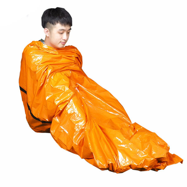 Emergency Sleeping Bag First Aid Sleeping Bag for Outdoor Camping and Hiking