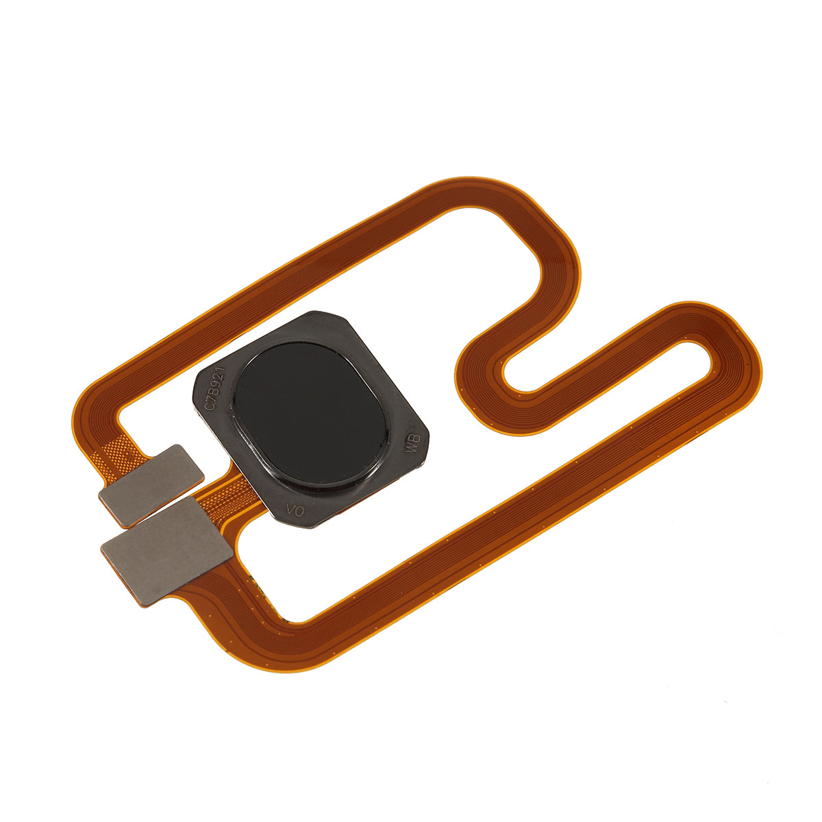 OEM for OPPO R15 pro Home Key Fingerprint Button Flex Cable Spare Part - Black