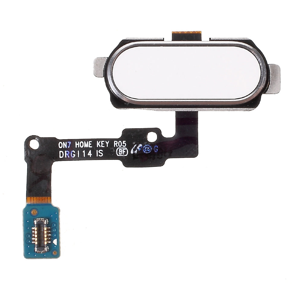 For Samsung Galaxy J7 Prime / On7 (2016) Fingerprint Home Button Flex Cable Part (OEM Disassembly)