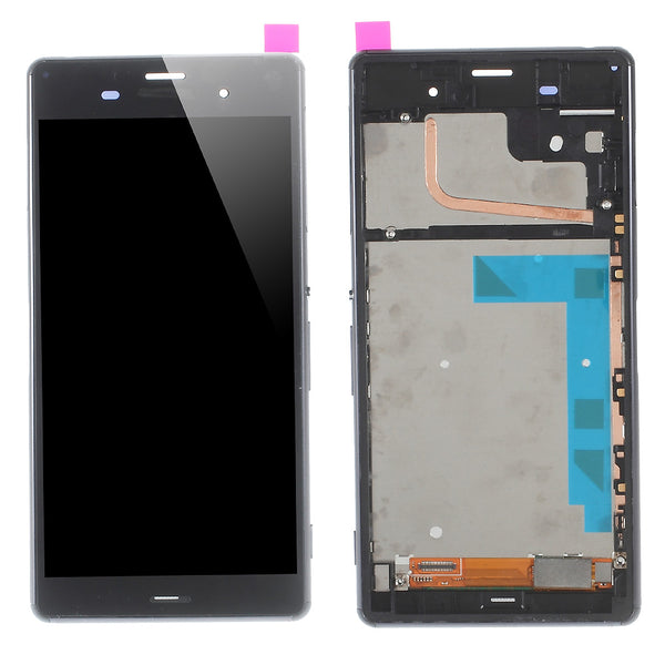 For Sony Xperia Z3 D6603 LCD Screen and Digitizer Assembly with Front Housing