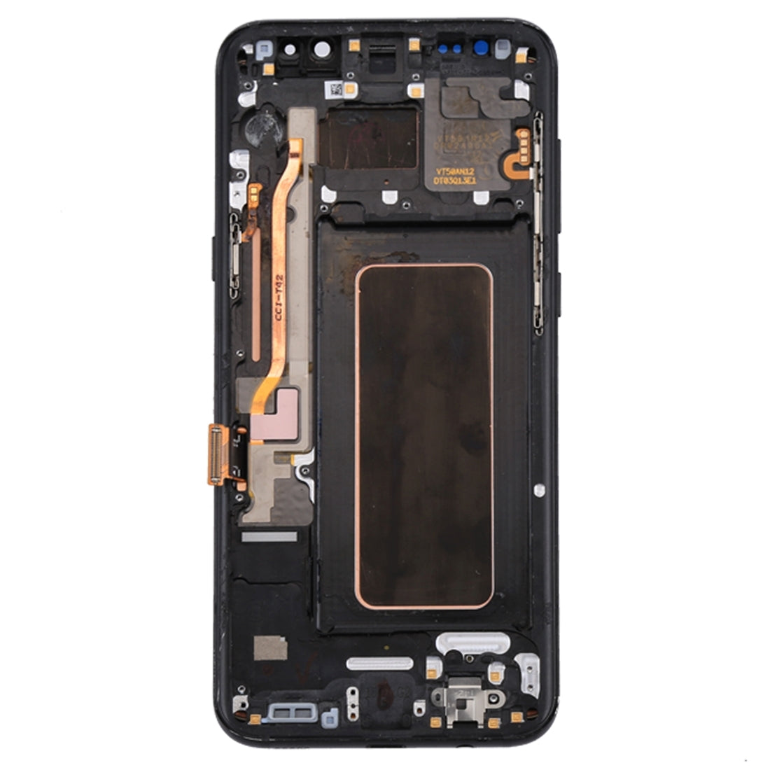 OEM Screen and Digitizer Assembly + Frame + Small Parts Replacement for Samsung Galaxy S8+ G955