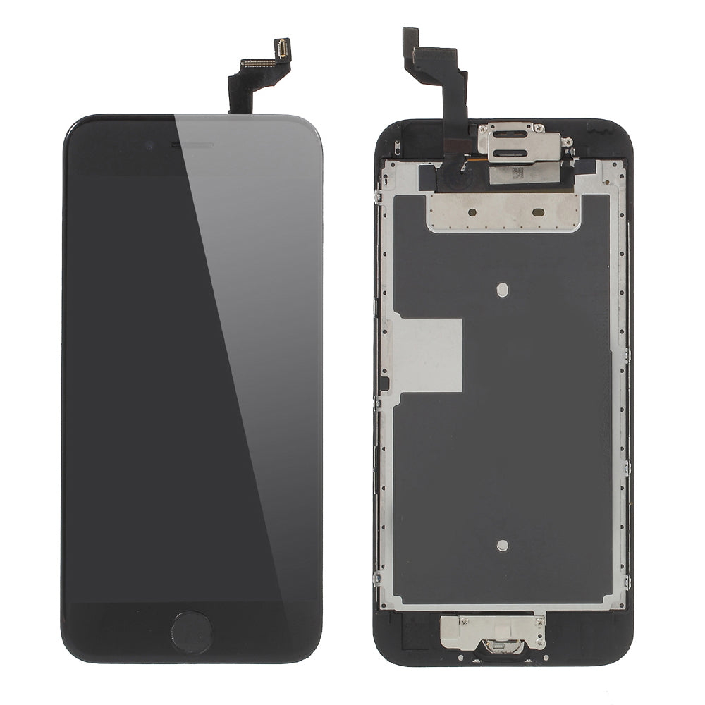 For iPhone 6s Plus LCD Screen and Digitizer Assembly with Frame and Small Parts (Made by China Manufacturer, 380-450cd/m2 Brightness)