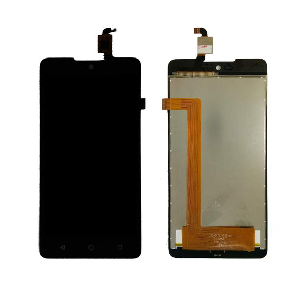 LCD Screen and Digitizer Assembly Part for Wiko Rainbow Lite 4G (without Logo) - Black