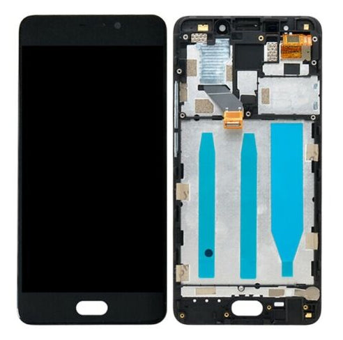 OEM LCD Screen and Digitizer + Assembly Frame Part Replacement for Meizu M6 Note