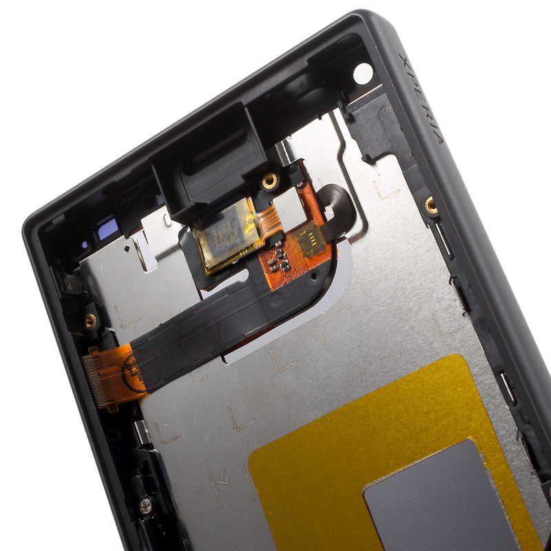 LCD Screen and Digitizer Assembly with Front Housing for Sony Xperia Z5 Compact (OEM material assembly)