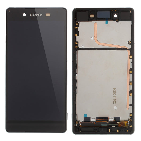 LCD Screen + Touch Screen Digitizer Assembly with Frame for Sony Xperia Z3+ E6553