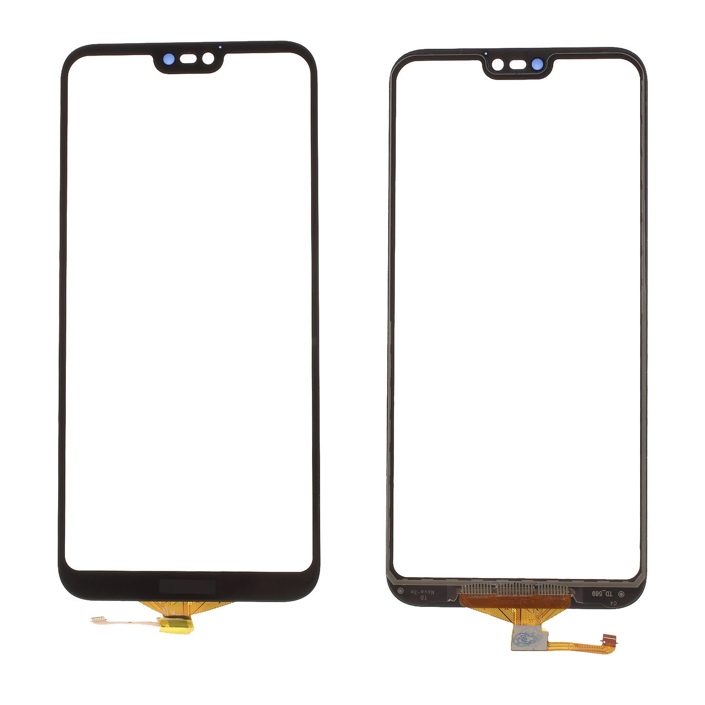 For Huawei P20 Lite / Nova 3e Digitizer Touch Screen Glass Part