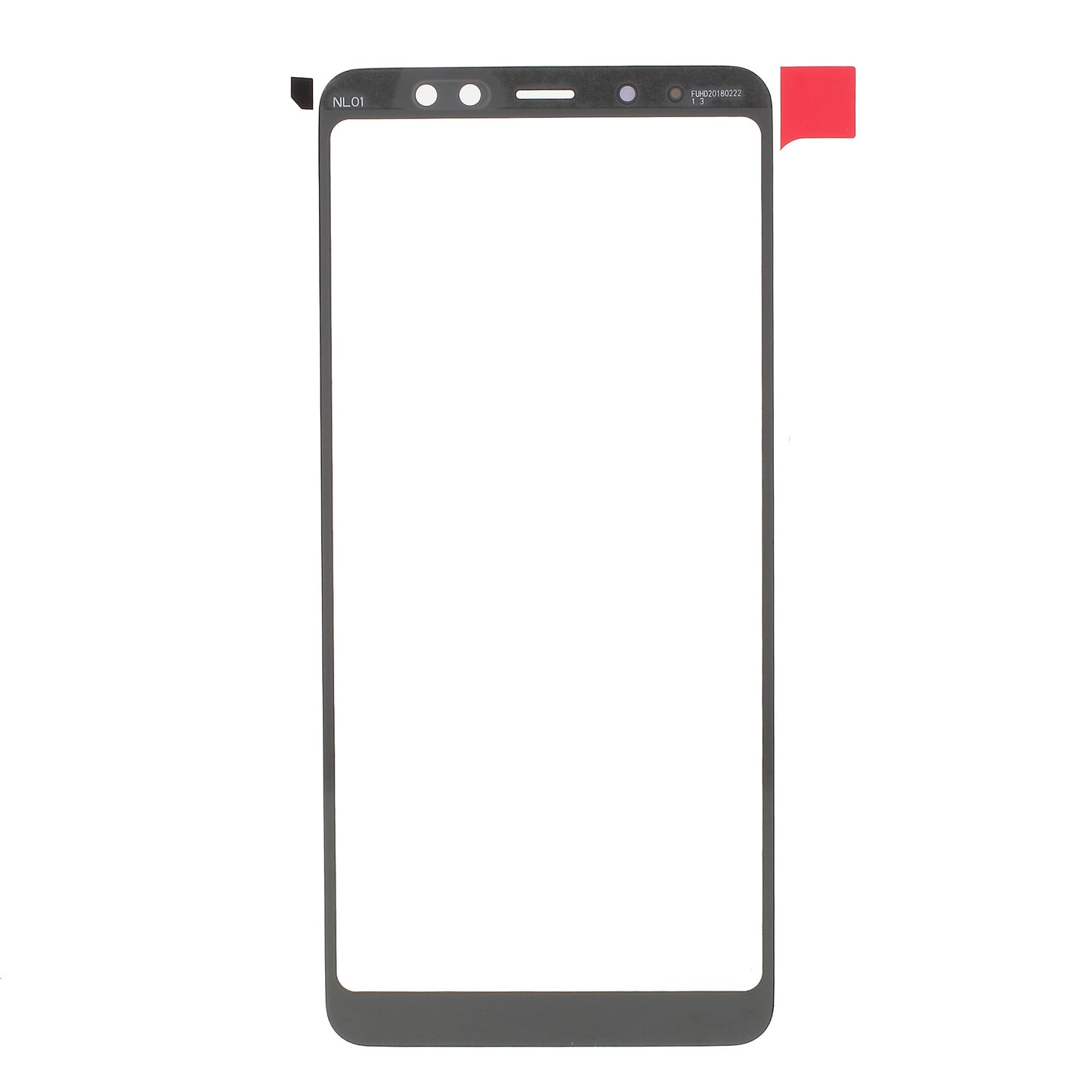 OEM Front Screen Glass Lens Replace Part for Samsung Galaxy A8+ (2018) A730 (without Logo)