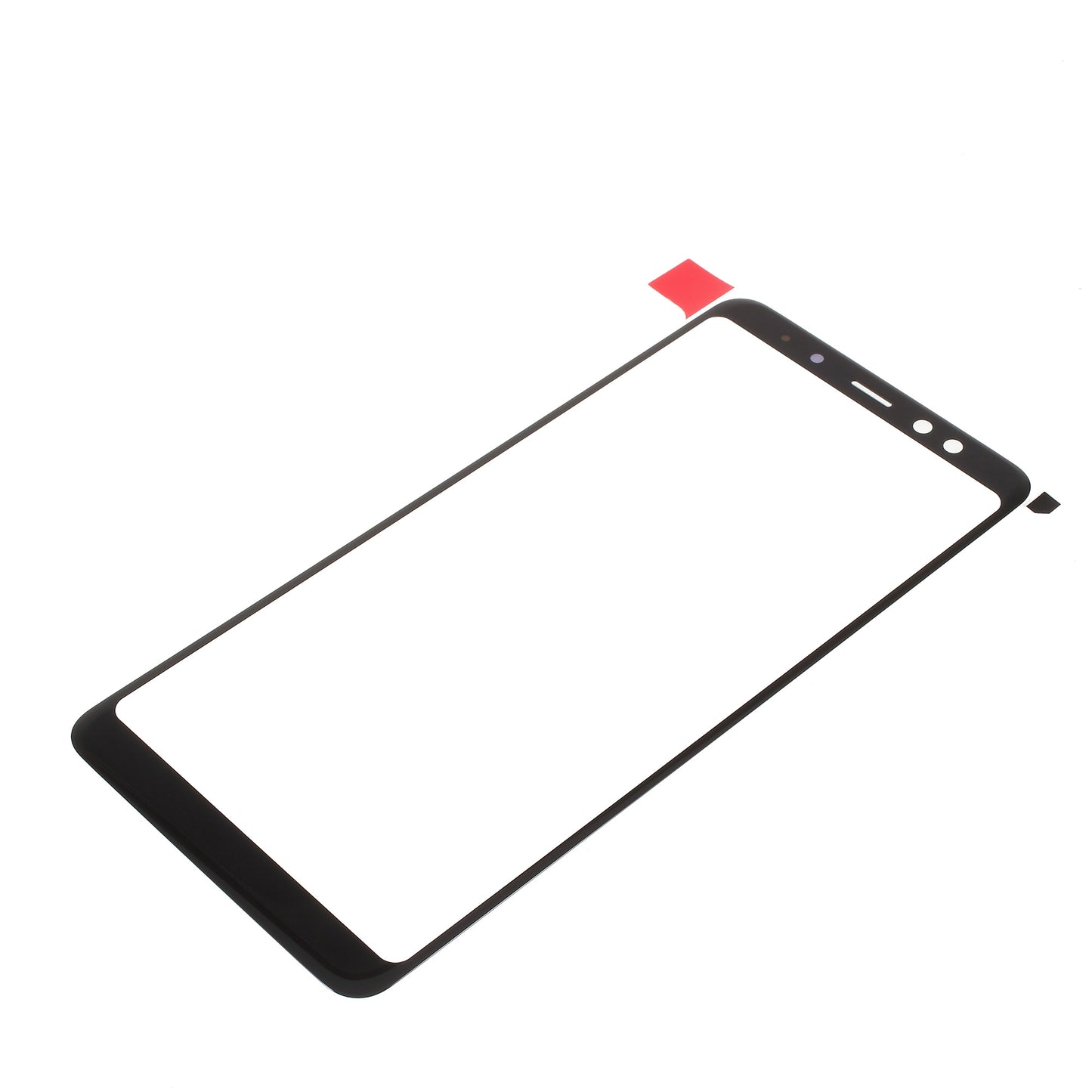 OEM Front Screen Glass Lens Replace Part for Samsung Galaxy A8+ (2018) A730 (without Logo)
