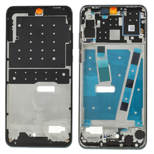 For Huawei nova 4e OEM Front Housing Frame + Earpiece Mesh Replacement Part