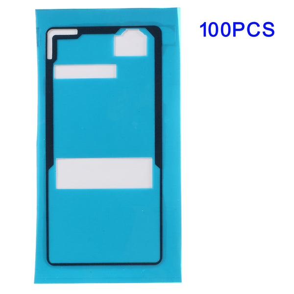 100PCS/Pack Battery Back Door Cover Adhesive Sticker for Sony Xperia Z3 Compact D5803 D5833 M55w